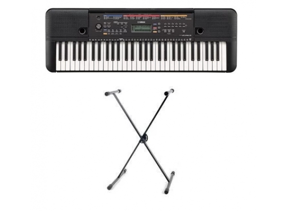 Yamaha Pack Teclado PSR-E263 + Suporte Yamaha Pack Teclado PSR-E263 + Suporte